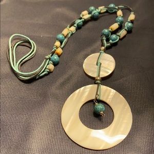 Abacore seashell necklace